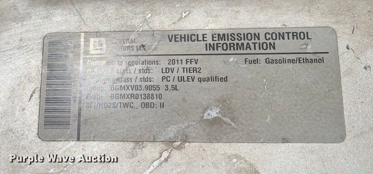 image for item DM7835 2011 Chevrolet Impala LT 