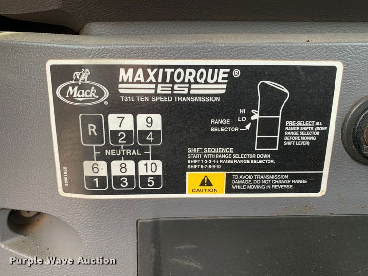 image for item DM7836 2014 Mack CHU613 semi truck