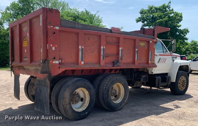 image for item DM7838 1986 Ford FT8000 dump truck
