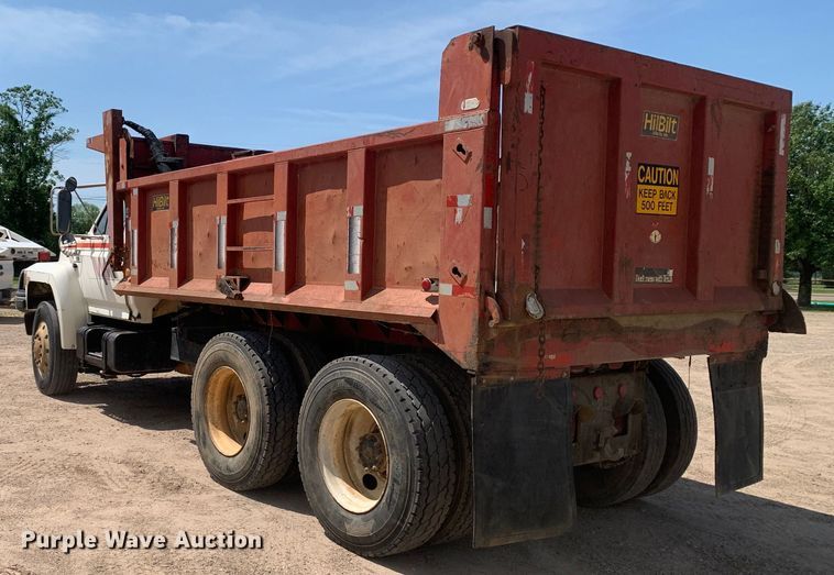 image for item DM7838 1986 Ford FT8000 dump truck