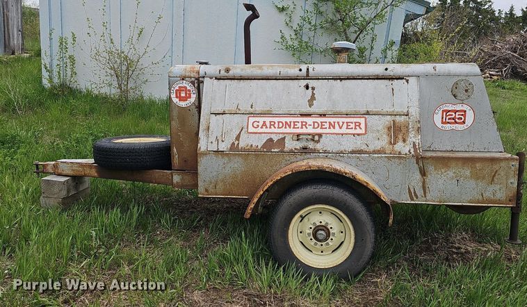 image for item DP0881 1966 Gardner Denver SP 125 GD air compressor