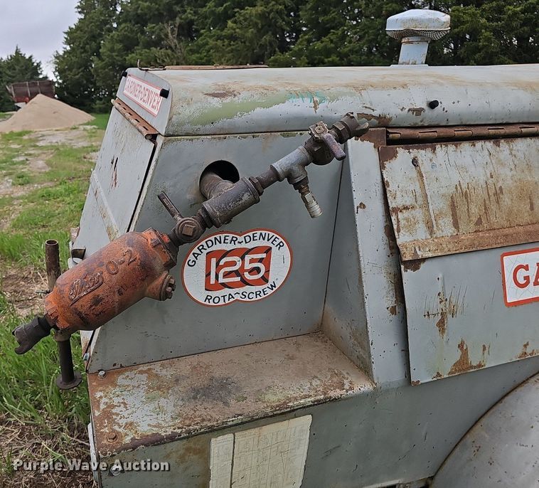 image for item DP0881 1966 Gardner Denver SP 125 GD air compressor