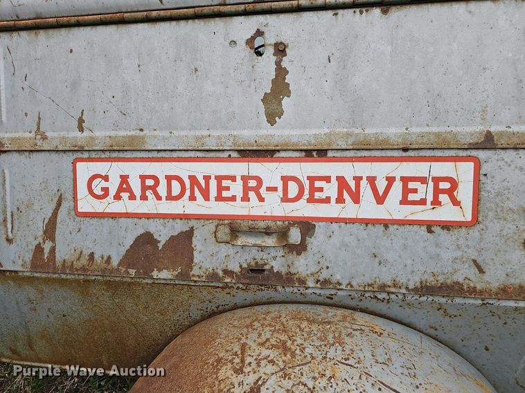 image for item DP0881 1966 Gardner Denver SP 125 GD air compressor