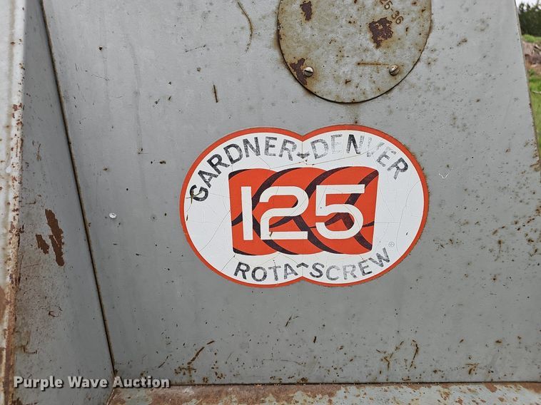 image for item DP0881 1966 Gardner Denver SP 125 GD air compressor