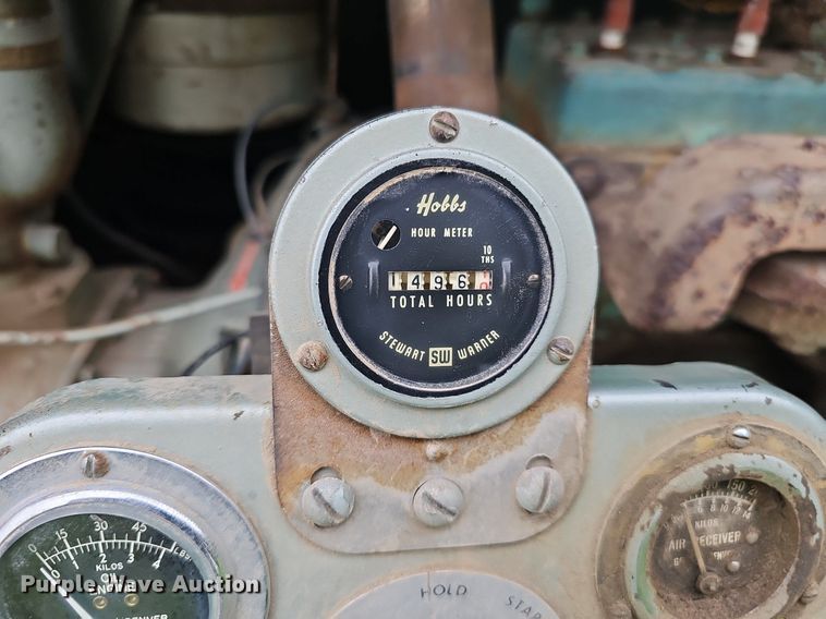 image for item DP0881 1966 Gardner Denver SP 125 GD air compressor