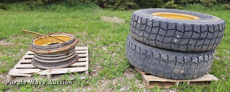 image for item DP0882 (2) SnowXtra tires and wheels