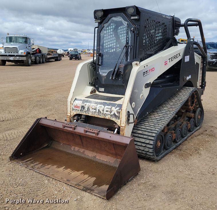 image for item DP3573 2013 Terex PT110 F tracked skid steer loader