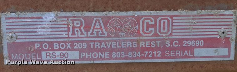 image for item DQ7040 Ramco RS-90 metal cutting band saw