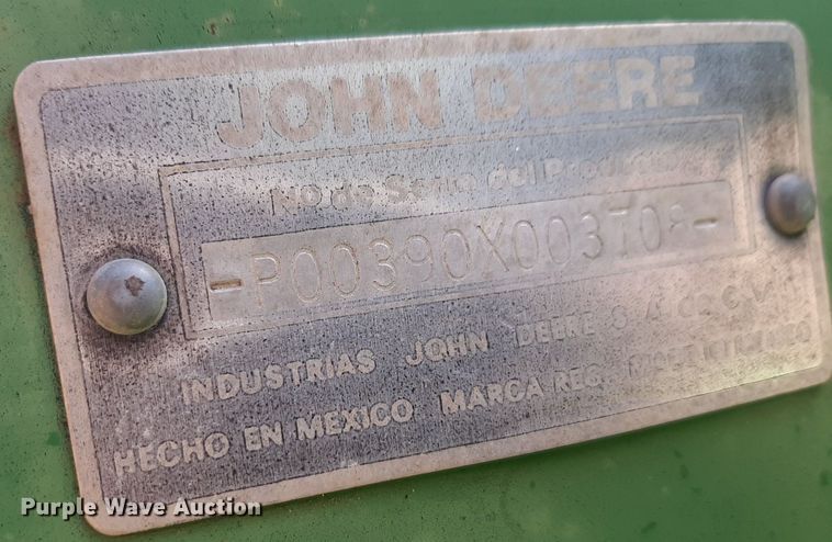 image for item DQ7047 John Deere 390 flail mower