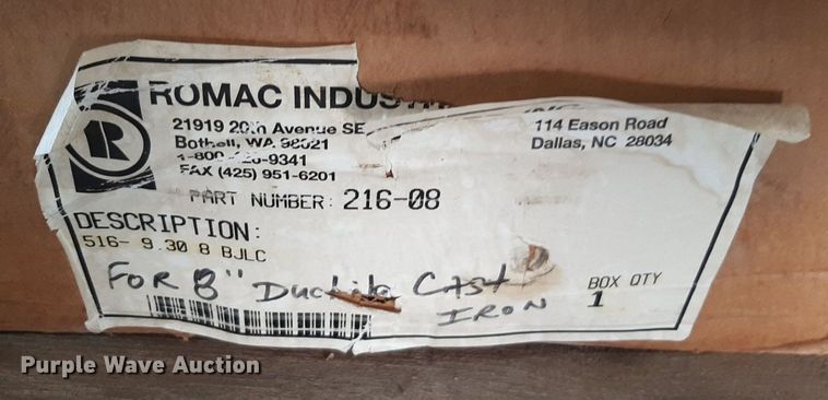 image for item DQ7056 Iron pipe water main connections