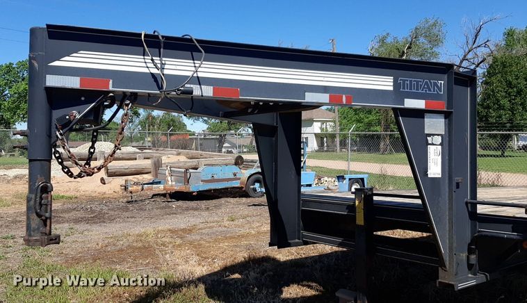 image for item DQ7058 2002 Titan hydratail equipment trailer