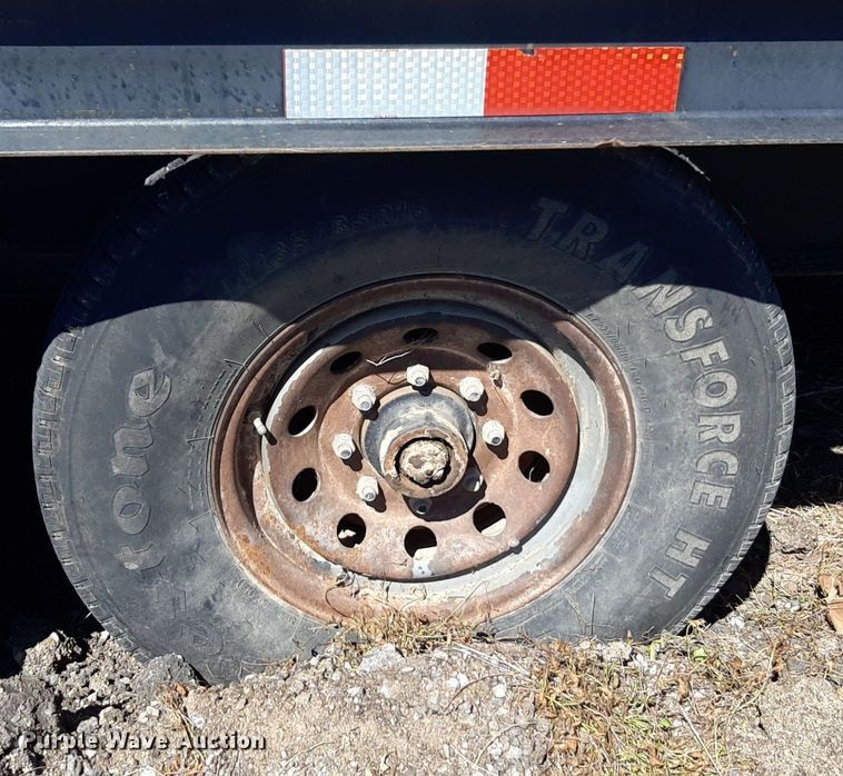 image for item DQ7058 2002 Titan hydratail equipment trailer