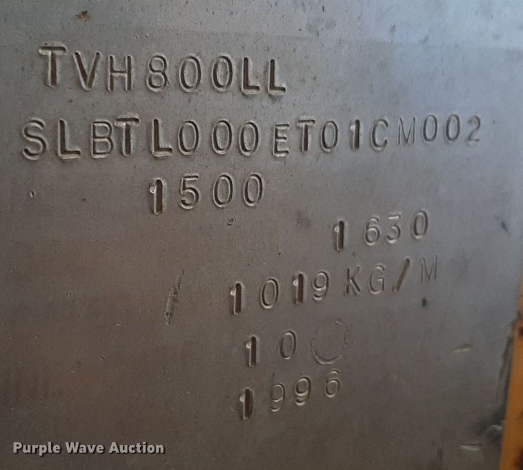 image for item DQ7059 1996 Benford TV800LL double drum roller