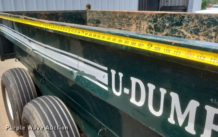 image for item DR4765 2012 U-Dump 510-10 dump trailer
