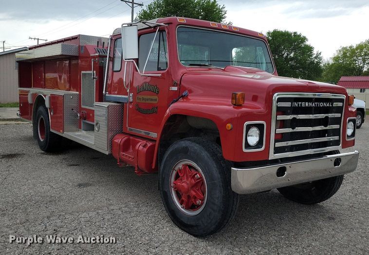 image for item DR8009 1980 International 1824 fire truck