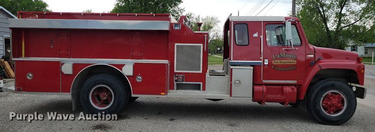 image for item DR8009 1980 International 1824 fire truck