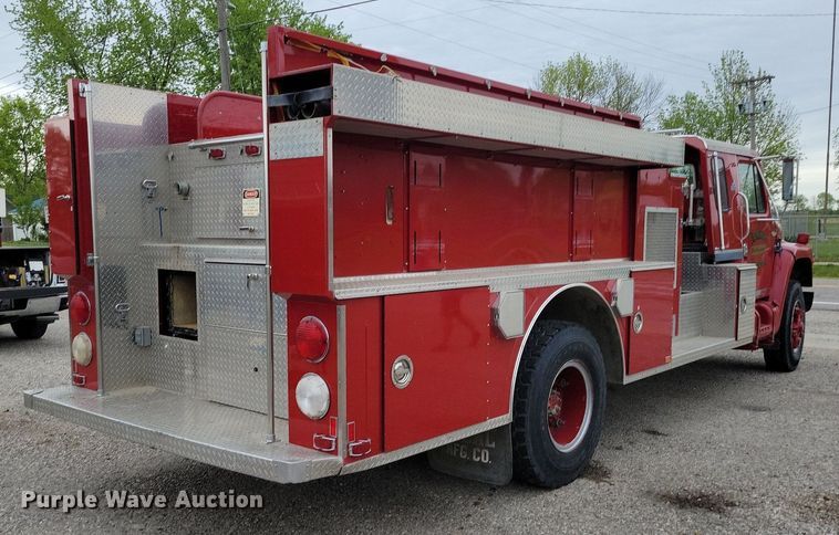 image for item DR8009 1980 International 1824 fire truck