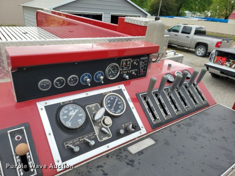 image for item DR8009 1980 International 1824 fire truck