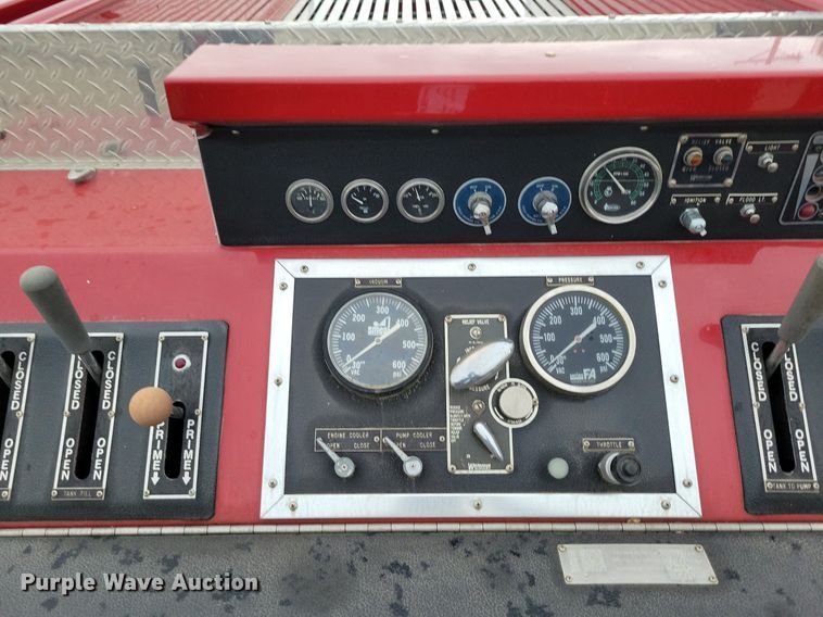 image for item DR8009 1980 International 1824 fire truck