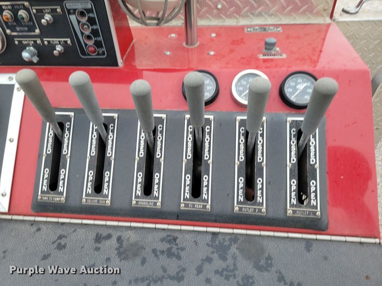 image for item DR8009 1980 International 1824 fire truck