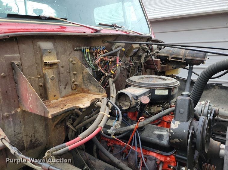 image for item DR8009 1980 International 1824 fire truck