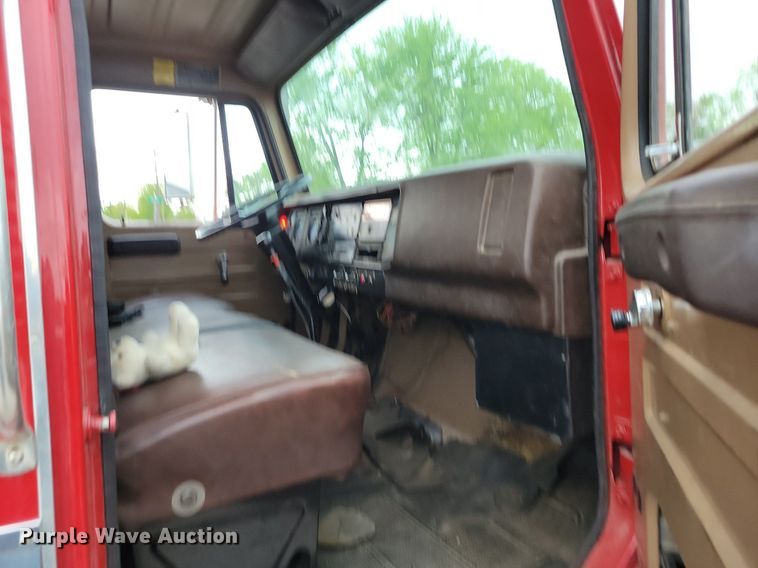 image for item DR8009 1980 International 1824 fire truck