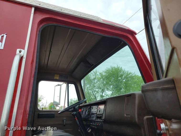 image for item DR8009 1980 International 1824 fire truck