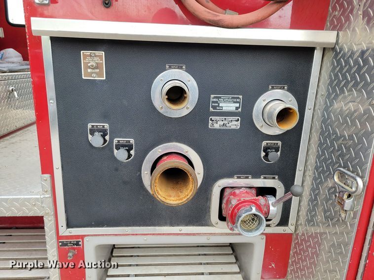 image for item DR8009 1980 International 1824 fire truck