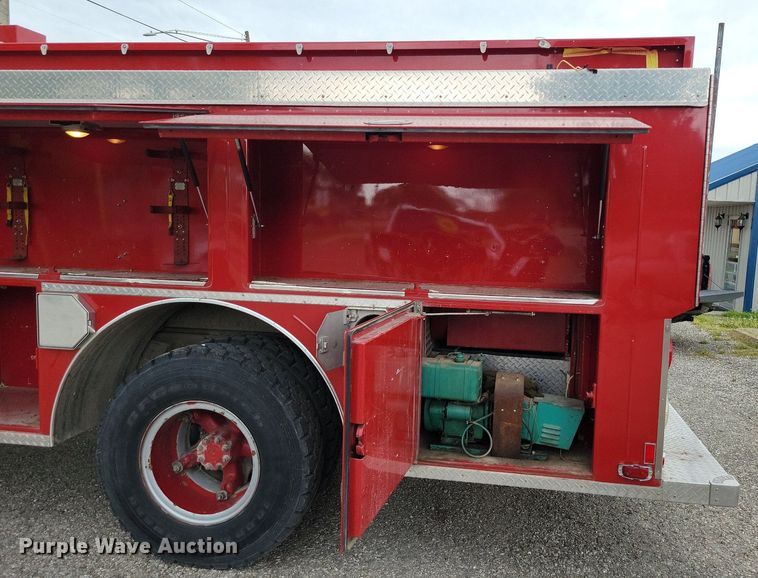 image for item DR8009 1980 International 1824 fire truck