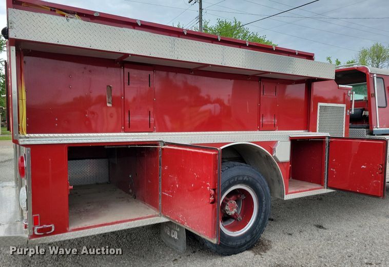 image for item DR8009 1980 International 1824 fire truck