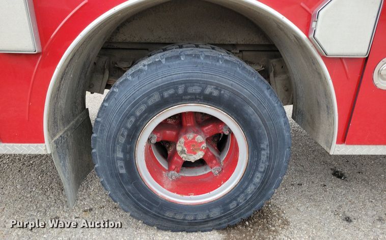 image for item DR8009 1980 International 1824 fire truck