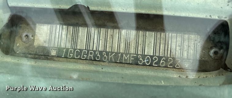 image for item EH5493 1991 Chevrolet  C3500 Crew Cab pickup truck