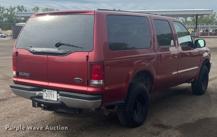 image for item EH5500 2000 Ford Excursion XLT SUV