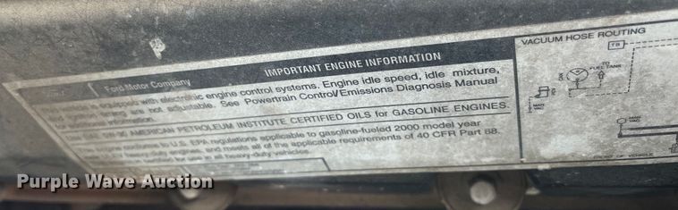 image for item EH5500 2000 Ford Excursion XLT SUV