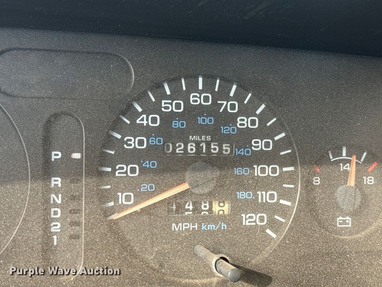 image for item EH5503 1996 Dodge Ram 1500 flatbed pickup truck