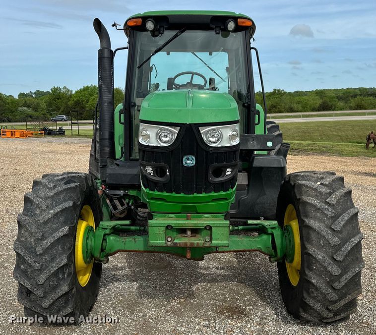 image for item EH6732 2012 John Deere 6125M MFWD tractor