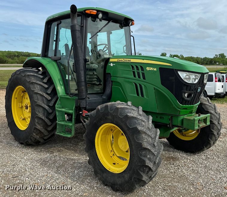 image for item EH6732 2012 John Deere 6125M MFWD tractor