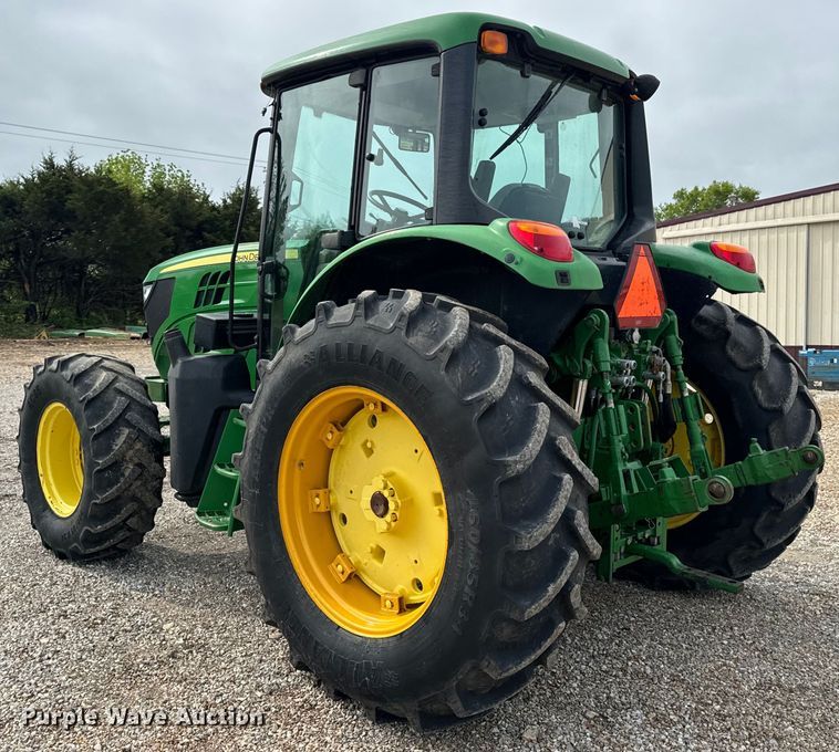 image for item EH6732 2012 John Deere 6125M MFWD tractor