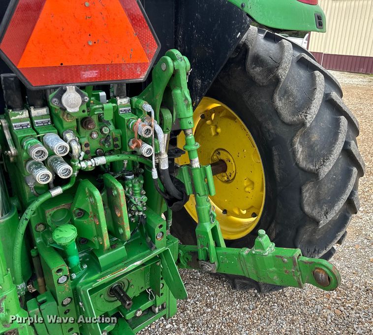 image for item EH6732 2012 John Deere 6125M MFWD tractor