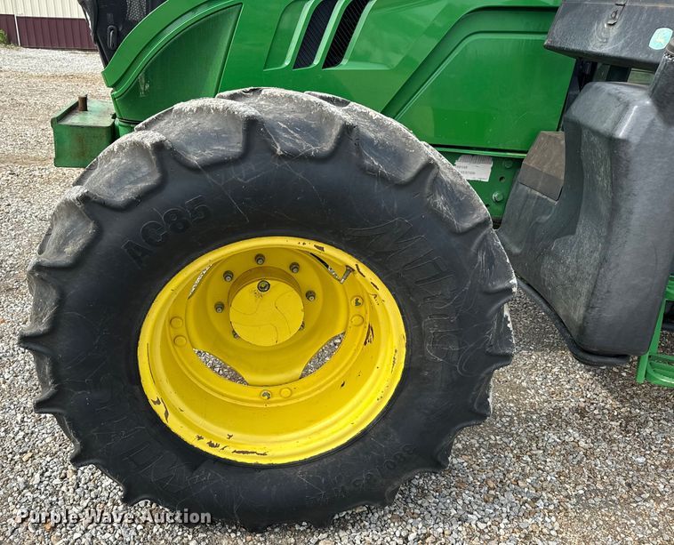 image for item EH6732 2012 John Deere 6125M MFWD tractor