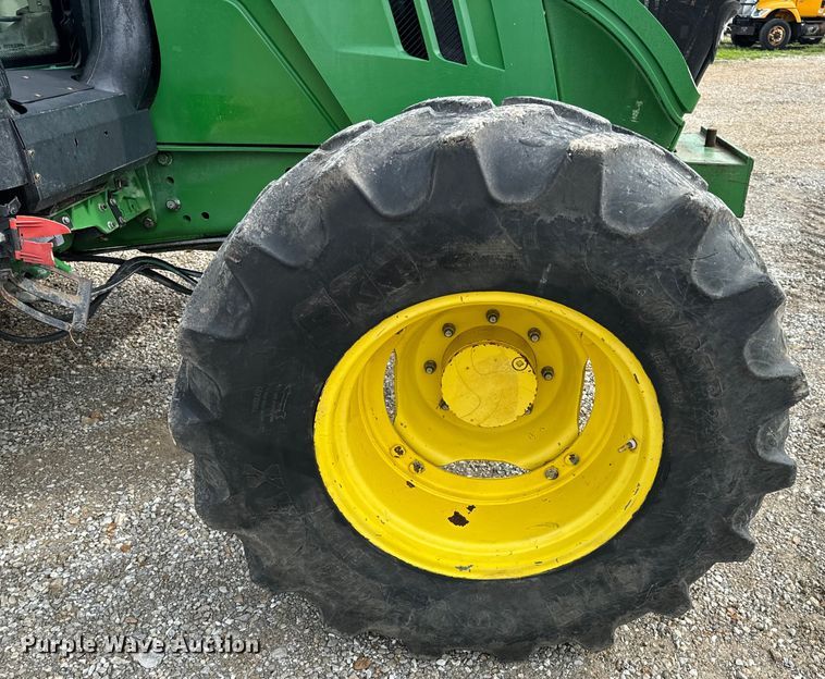 image for item EH6732 2012 John Deere 6125M MFWD tractor