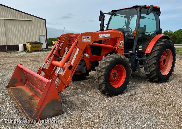 image for item EH6733 2016 Kubota M6-131 MFWD tractor