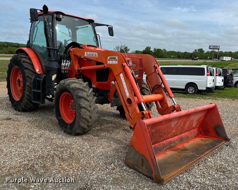 image for item EH6733 2016 Kubota M6-131 MFWD tractor