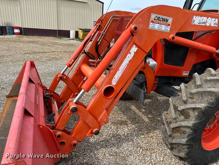 image for item EH6733 2016 Kubota M6-131 MFWD tractor