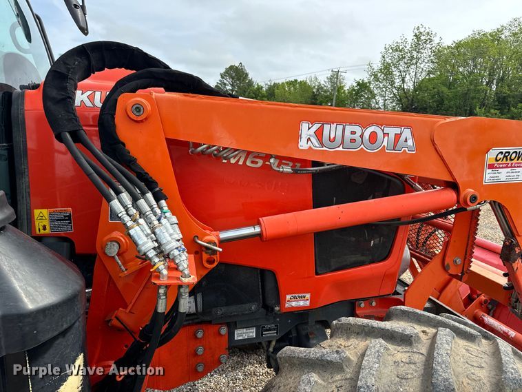 image for item EH6733 2016 Kubota M6-131 MFWD tractor