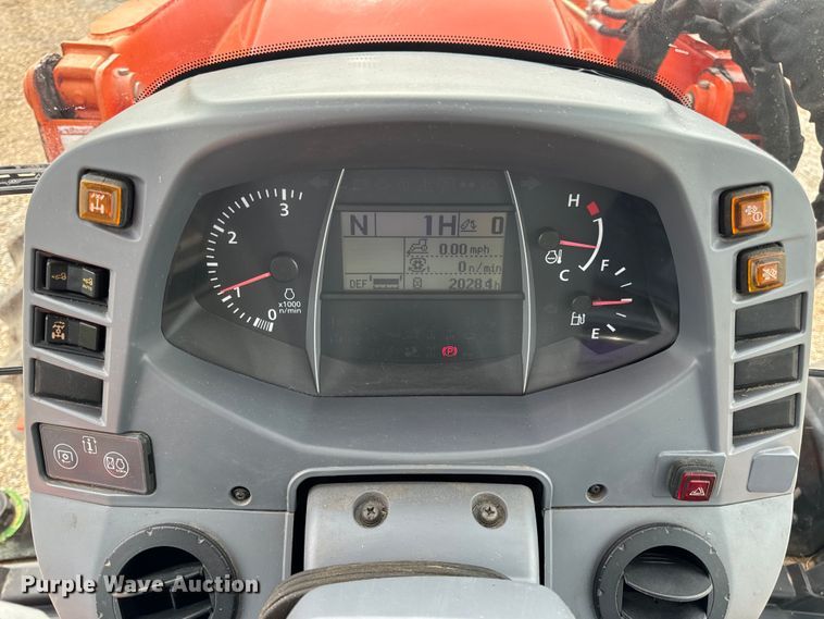 image for item EH6733 2016 Kubota M6-131 MFWD tractor