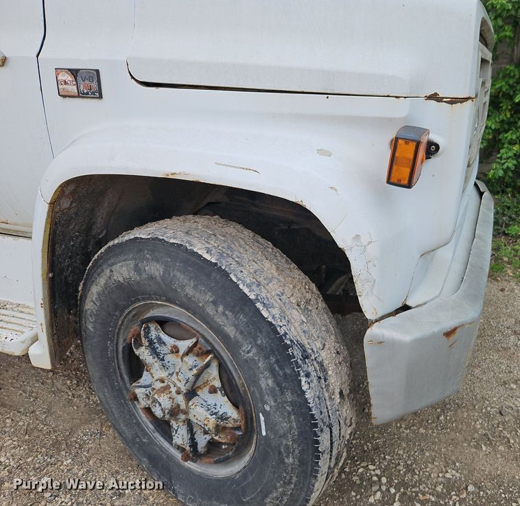 image for item EI3753 1980 GMC 7000 dump truck