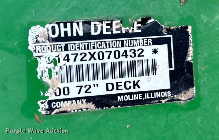 image for item EJ0598 John Deere 7 Iron II lawn mower