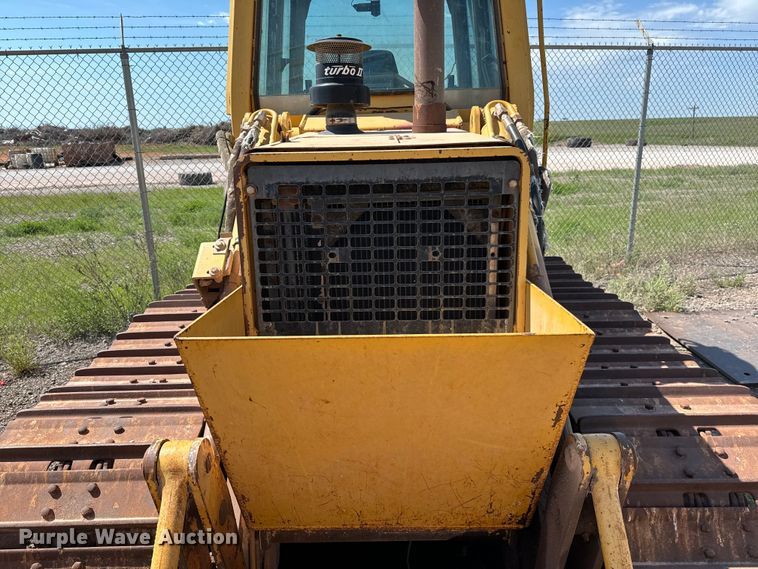 image for item EJ0599 1998 John Deere 555G loader