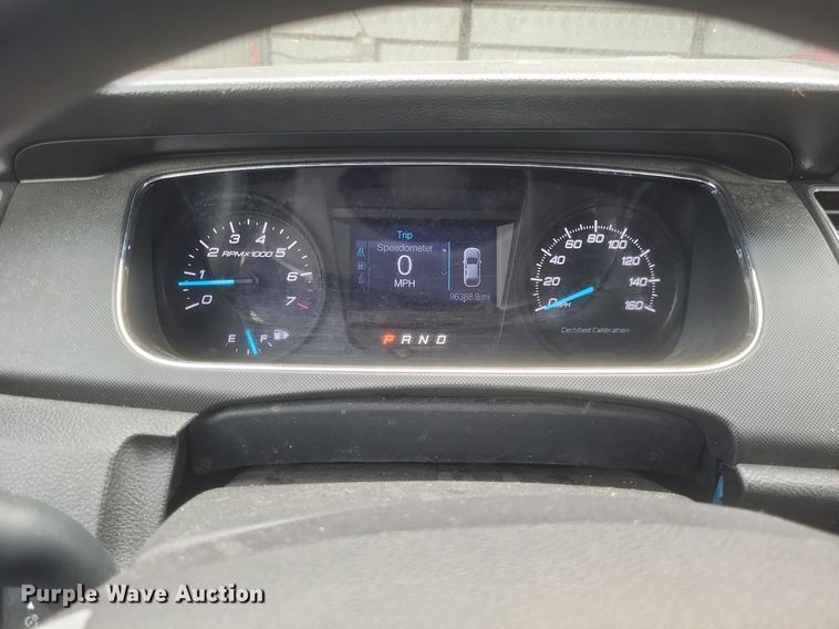 image for item EJ7963 2015 Ford  Taurus Police Interceptor 